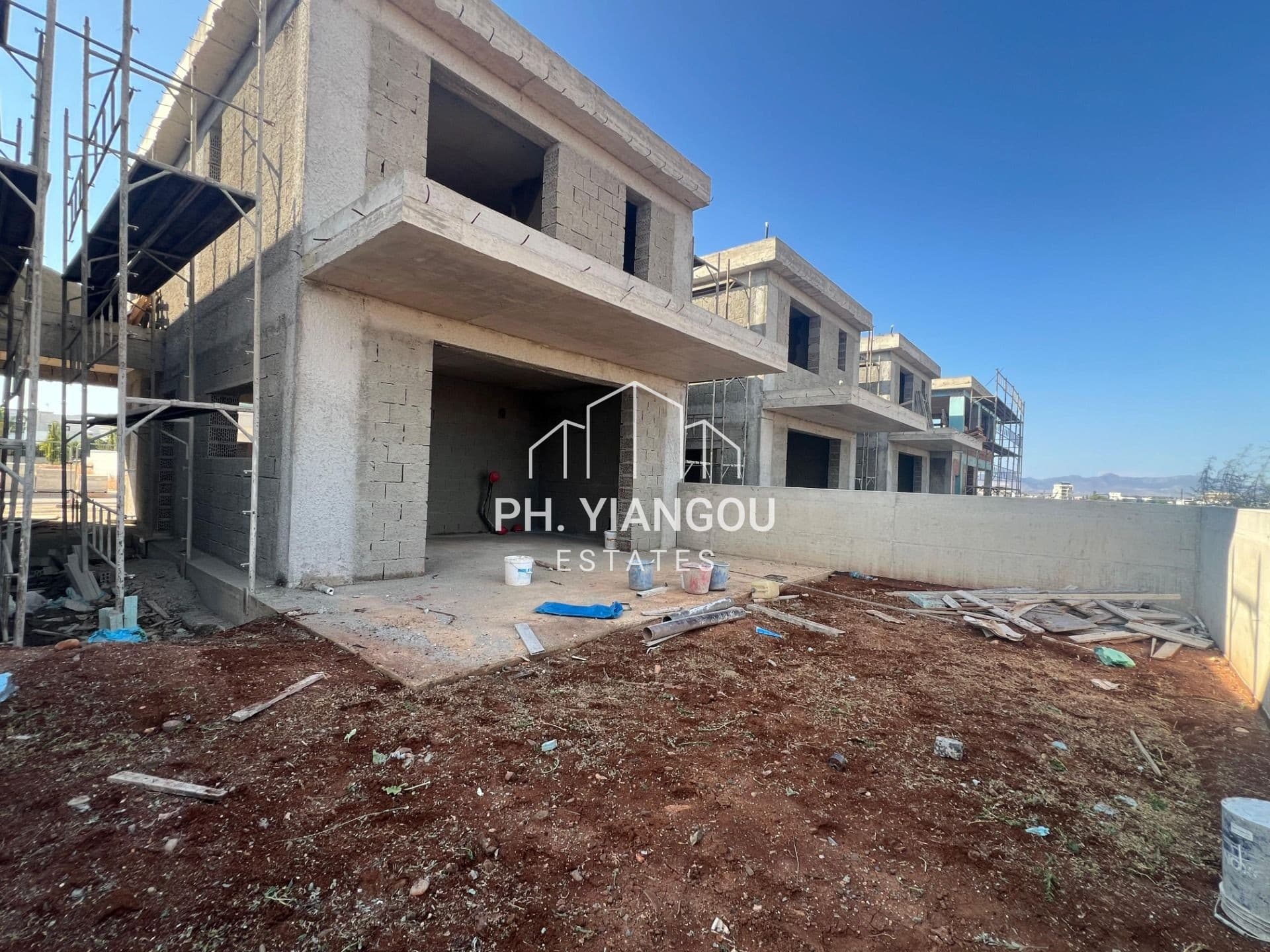 Under construction 3 Bedroom Detached House for Sale in Lakatameia - Aeroporia