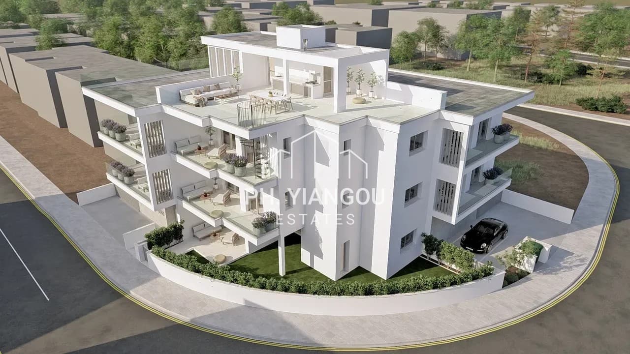 Under construction 2 Bedroom Apartment for Sale in Lakatameia - Archangelos