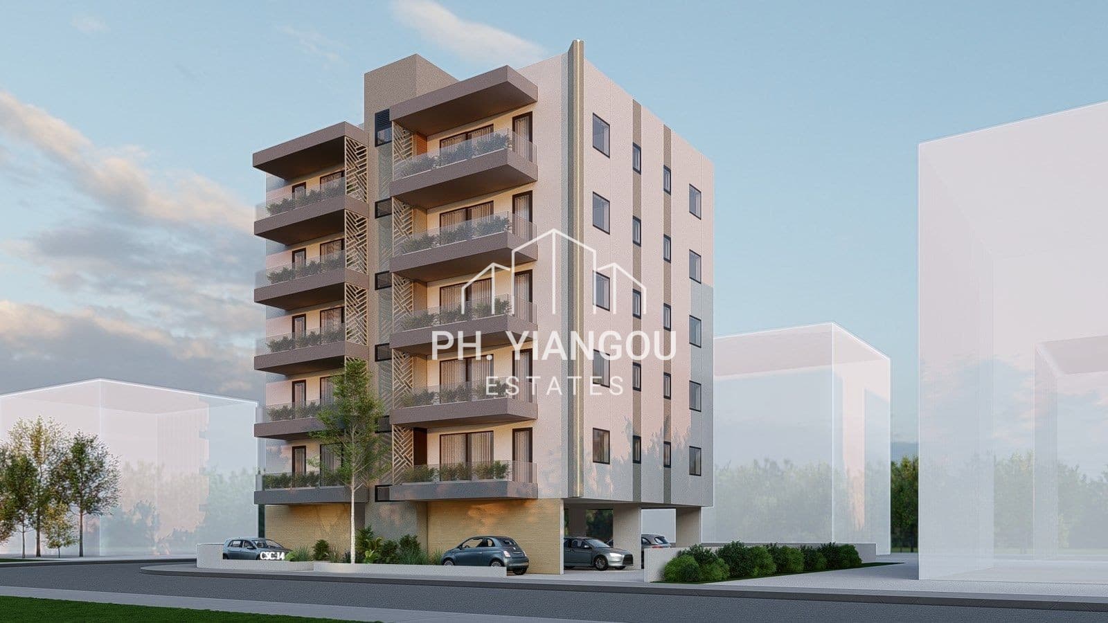 Under construction 1 Bedroom Apartment for Sale in Agios Dometios