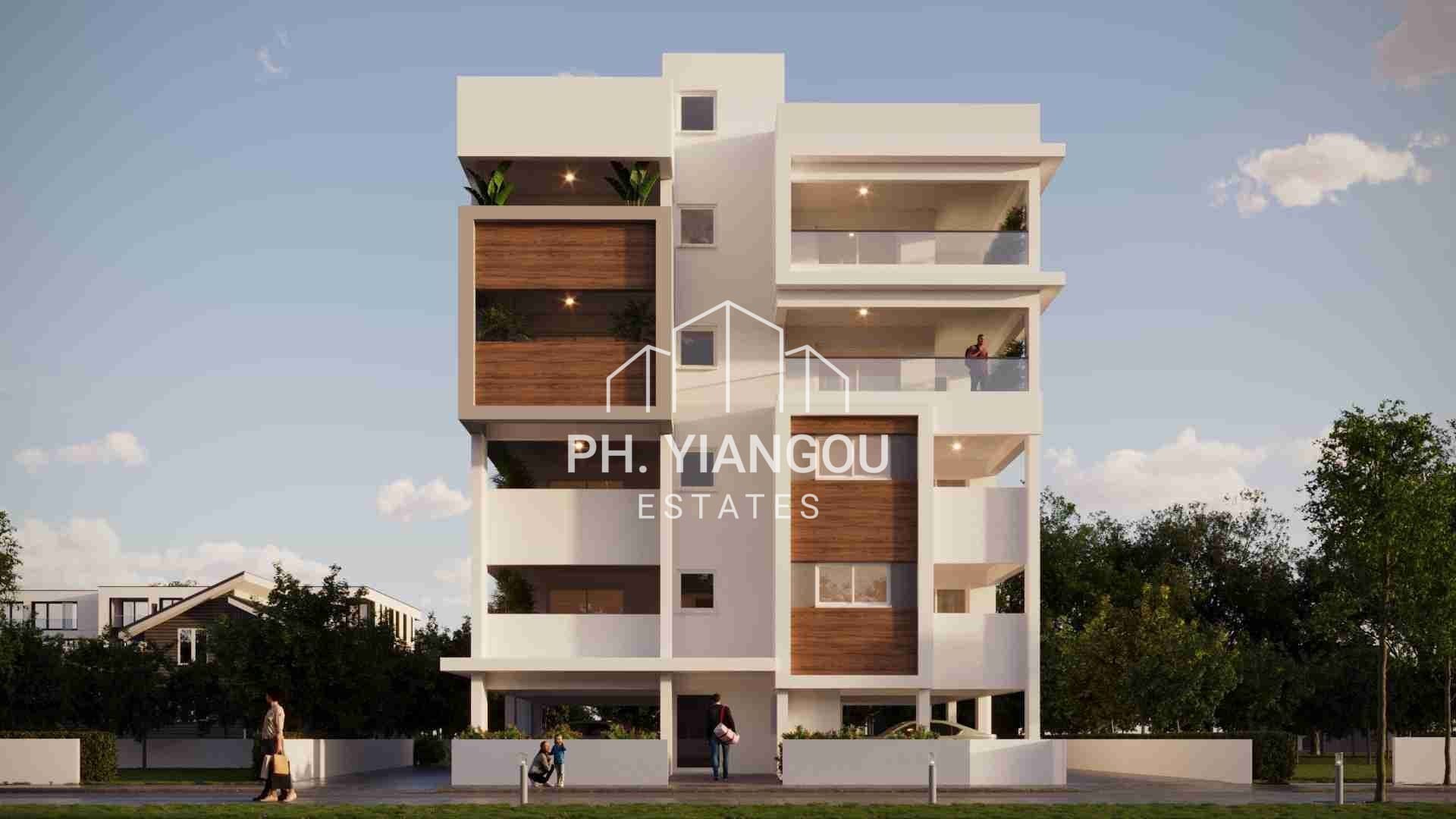 Υπό σχεδίαση Διαμέρισμα 2 υπνοδωματίων προς πώληση στην περιοχή Παλλουριώτισσα - Panagias